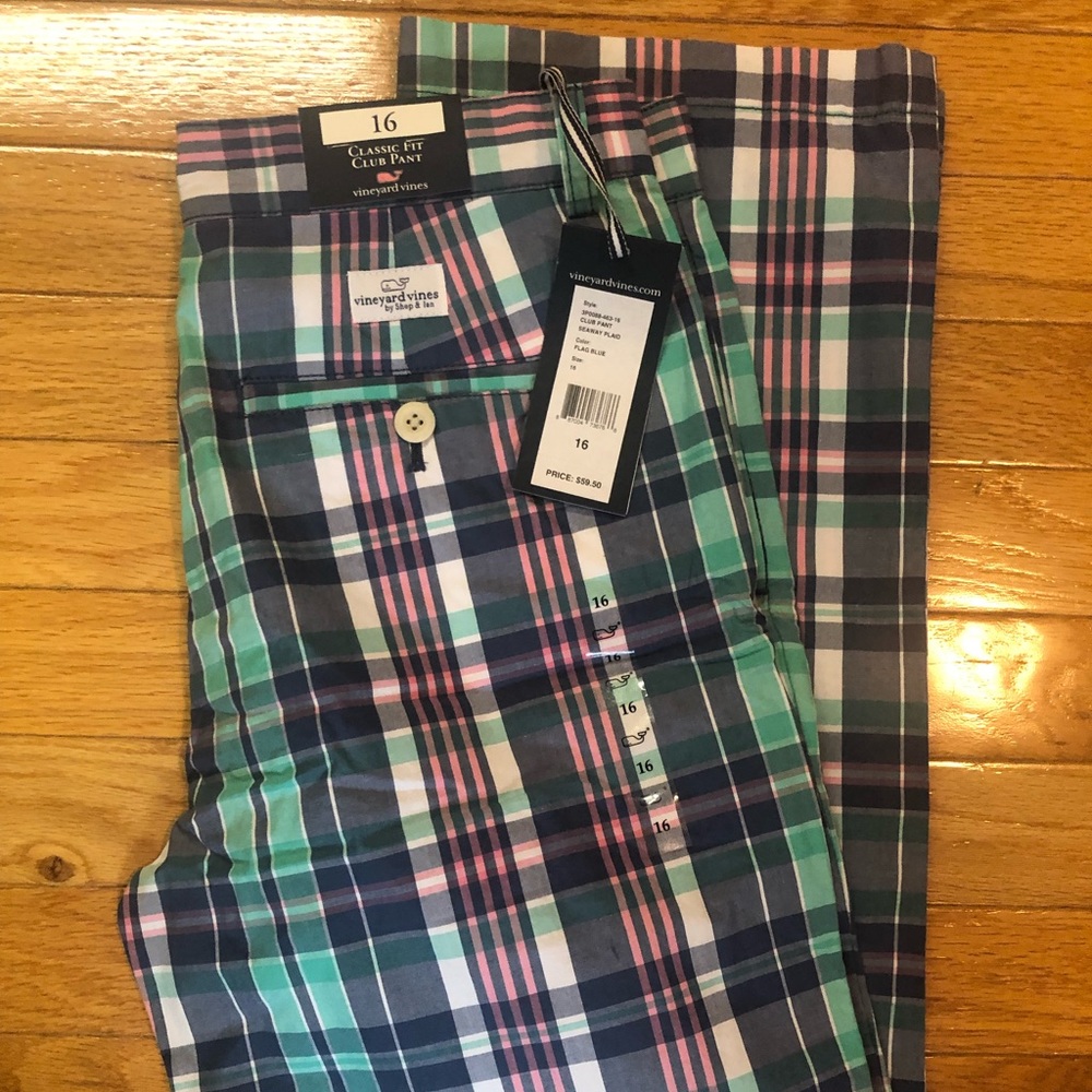 NWT Boy’s Vineyard Vines Club pants